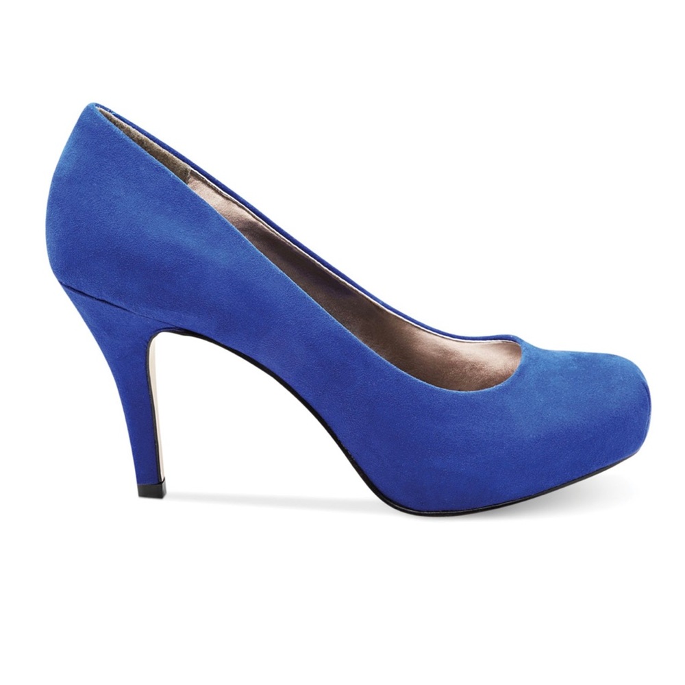 MADDEN GIRL l Blue Suede Getta Pump